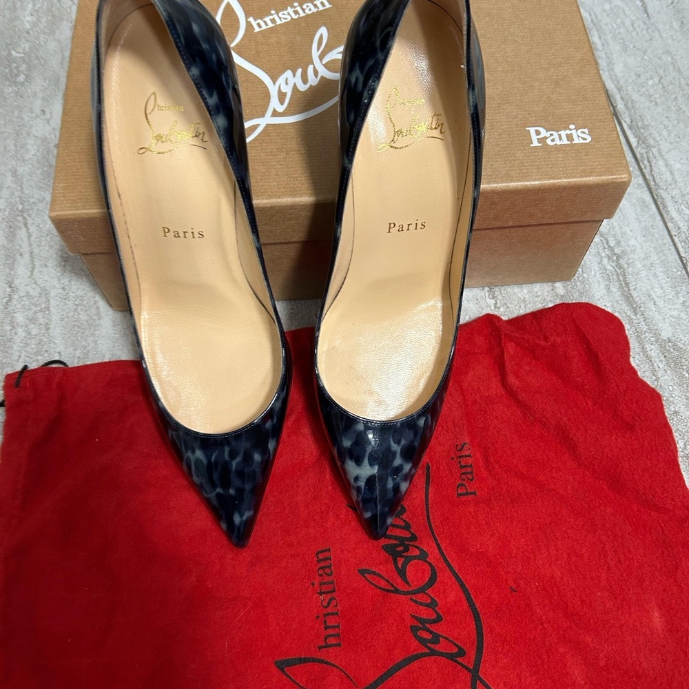 Christian Louboutin Leopard Print Heels